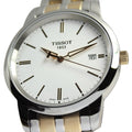 Tissot T Classic Dream White Dial Two Tone Steel Strap Watch for Men - T033.410.22.011.01