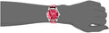 Gucci G-Timeless Quartz Mother of Pearl Red Dial Red Leather Strap Watch For Women - YA1264041