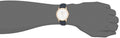 Fossil The Minimalist Slim White Dial Blue Leather Strap Watch for Men - FS5371