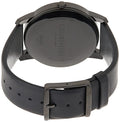 Calvin Klein City Quartz Black Dial Black Leather Strap Watch for Men - K2G2G4C1