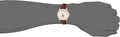 Tommy Hilfiger Oliver Chronograph White Dial Brown Leather Strap Watch for Men - 1791306