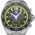 Tag Heuer Formula 1 Chronograph Black Dial Silver Steel Strap Watch for Men - CAZ101AC.BA0842