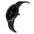 Tommy Hilfiger Brooklyn Black Dial Black Mesh Bracelet Watch for Men - 1791507