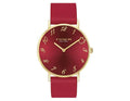 Coach Perry Red Dial Red Leather Strap Watch for Women - 14503722