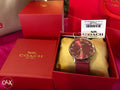 Coach Perry Red Dial Red Leather Strap Watch for Women - 14503486