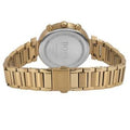 Hugo Boss Flawless Chronograph Gold Dial Gold Steel Strap Watch for Women - 1502532