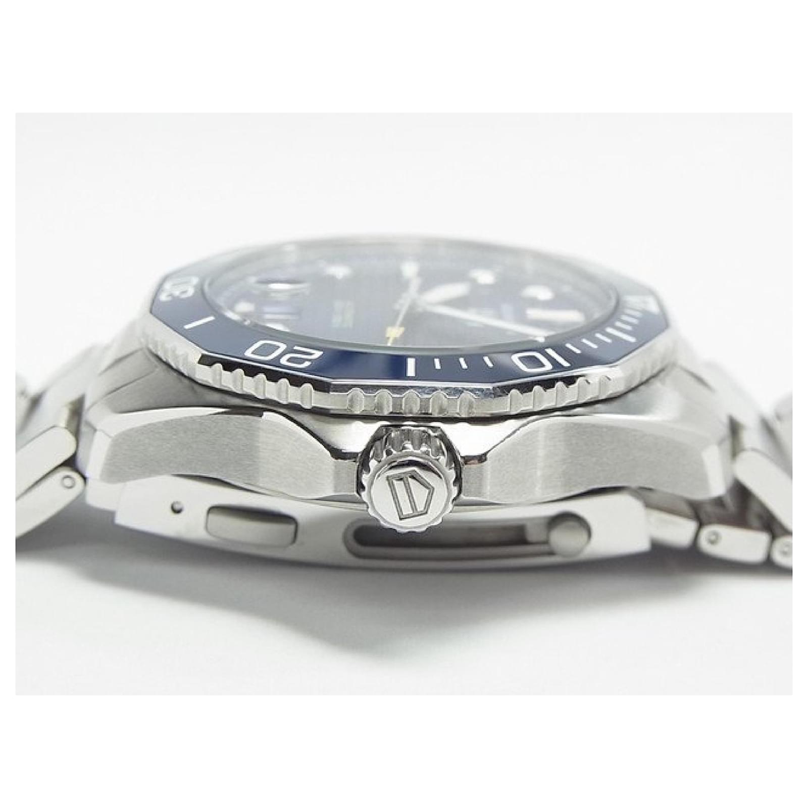 Tag Heuer Aquaracer Professional 300 Automatic Blue Dial Silver Steel Strap Watch for Men - WBP201B.BA0632