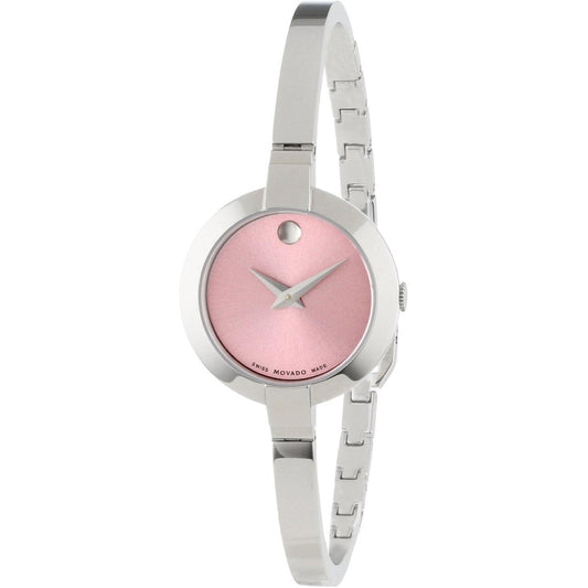 Movado Bela Museum Pink Stainless Steel 25mm Watch For Women - 0606596