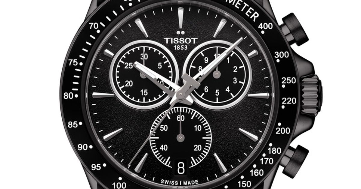 Tissot V8 Quartz Chronograph 42.5mm Watch For Men - T106.417.36.051.00