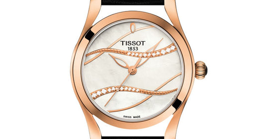 Tissot T Wave Diamond Dial Watch For Women - T112.210.36.111.00