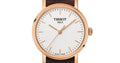Tissot Everytime Desire White Dial Maroon NATO Strap Watch for Women - T109.210.37.031.00