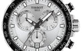 Tissot Supersport Chrono Silver Dial Brown Leather Strap Watch for Men - T125.617.16.031.00