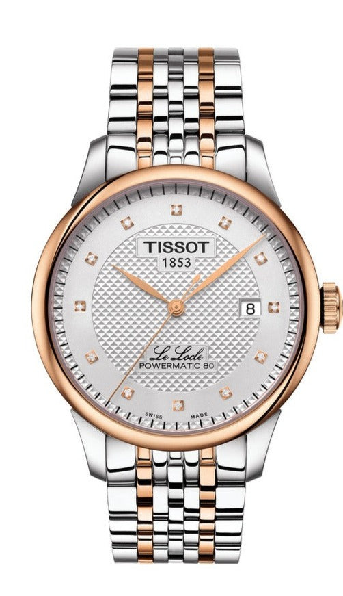 Tissot Le Locle Automatic Silver Dial Cosc Watch For Men - T006.407.22.036.00