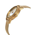 Maserati Epoca Mother of Pearl Dial Yellow Gold Mesh Strap Watch For Women - R8853118502