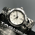 Tag Heuer Link Diamonds Mother of Pearl Dial Silver Steel Strap Watch for Women - WAT1411.BA0954