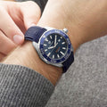 Tag Heuer Aquaracer Quartz 43mm Blue Dial Blue Rubber Strap Watch for Men -  WAY101C.FC6153