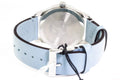 Gucci G Timeless Mother of Pearl Blue Dial Blue Leather Strap Watch For Women - YA1264124