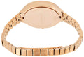 Calvin Klein Lively White Dial Rose Gold Steel Strap Watch for Women - K4U23626