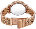 Fossil Boyfriend Chronograph Rose Gold Dial Rose Gold Steel Strap Watch for Women - ES3380