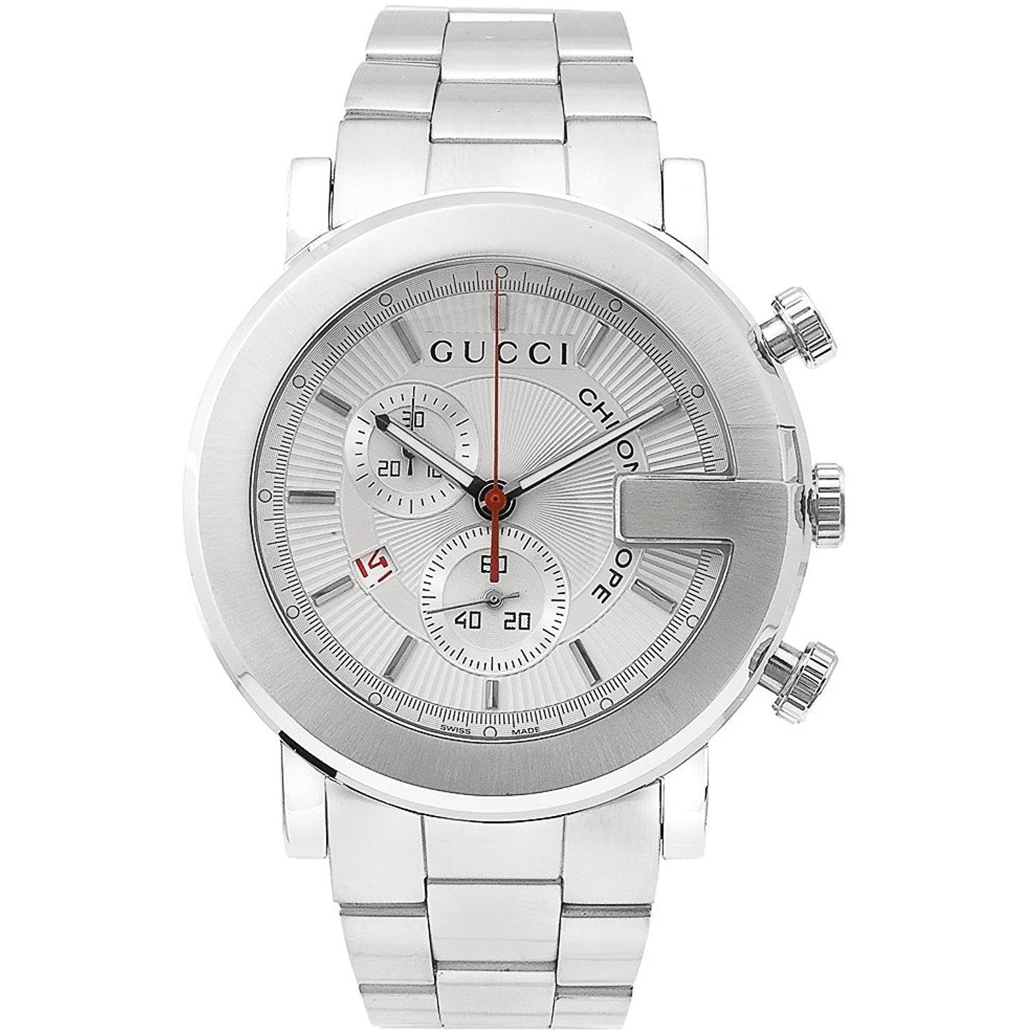 Gucci G Chrono 101 Series Stainless Steel Watch For Men - YA101339