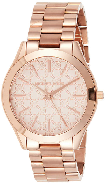 Michael Kors Runway Rose Gold Dial Rose Gold Steel Strap Watch for Women - MK3336