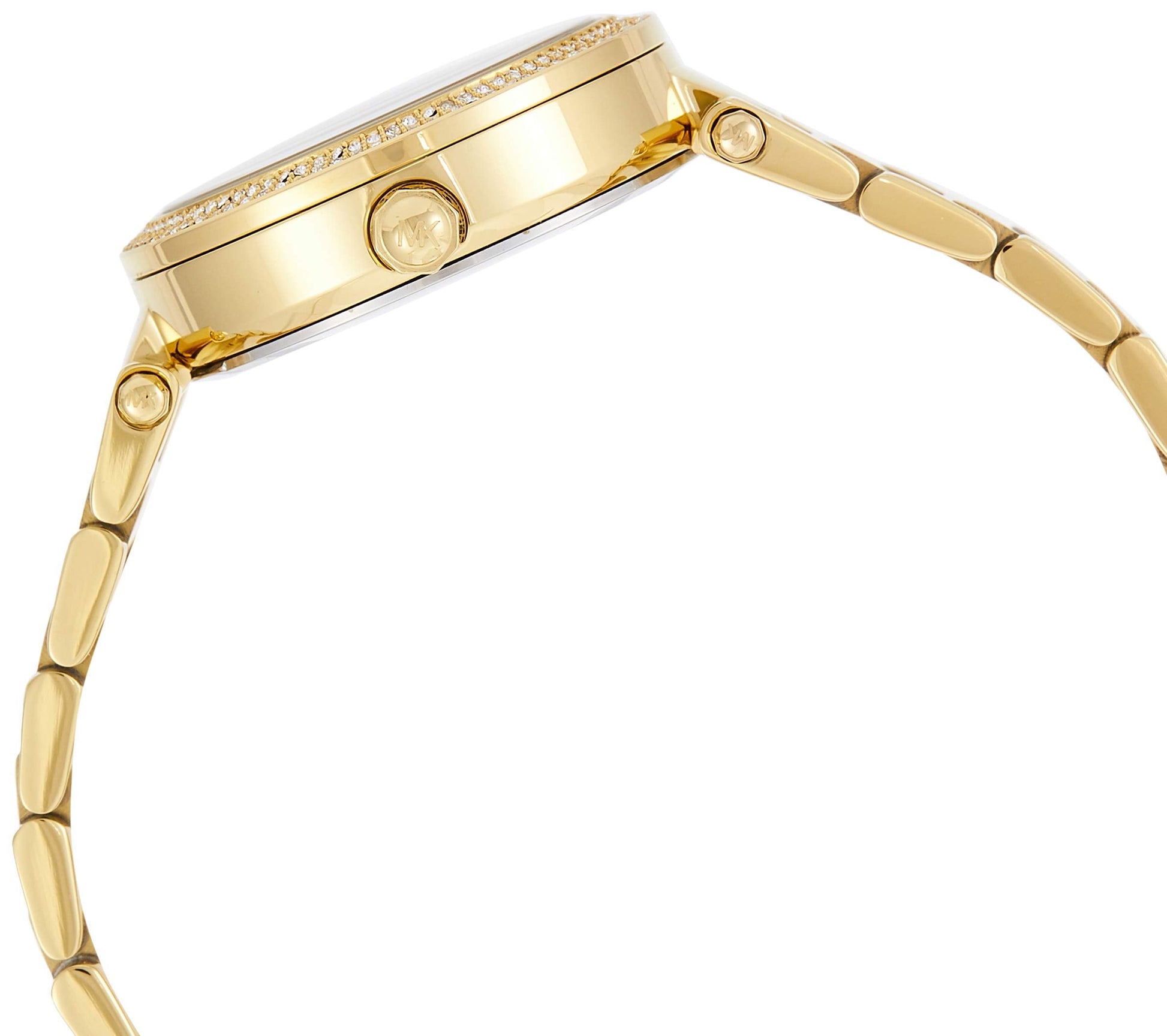 Michael Kors Parker Gold Dial Gold Steel Strap Watch for Women - MK6469