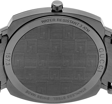 Gucci Grip Quartz Grey Dial Grey Steel Strap Watch For Men - YA157429