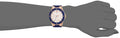 Guess Overdrive White Dial Blue Rubber Strap Watch for Women - W0149L5