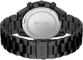 Hugo Boss Pilot Edition Chronograph Black Dial Black Steel Strap Watch for Men - 1513854