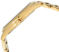 Michael Kors Slim Runway Green Dial Gold Steel Strap Watch for Women - MK3435