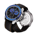 Tissot V8 Alpine Black Carbon Chronograph Watch For Men - T106.417.16.201.00