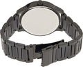 Michael Kors Kinley Silver Dial Black Steel Strap Watch for Women - MK5999