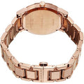 Burberry The City White Dial Rose Gold Steel Strap Watch for Women - BU9104