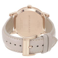 Burberry The City Rose Gold Dial Beige Leather Strap Watch for Women - BU9014