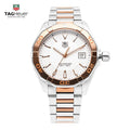 Tag Heuer Aquaracer 41mm Quartz White Dial Silver Strap Watch for Men - WAY1150.BD0911