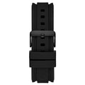 Guess Commander Black Dial Black Rubber Strap Watch for Men - GW0211G3