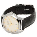 Gucci G Timeless Automatic Black Leather Unisex Watch - YA126468