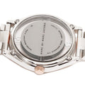 Marc Jacobs Tether White Transparent Dial Two Tone Stainless Steel Strap Watch for Women - MBM3436