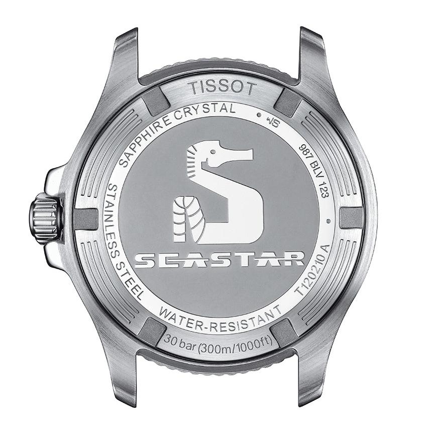 Tissot Seastar 1000 Lady White Dial Silver Steel Strap Watch for Women - T120.210.11.011.00