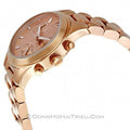 Michael Kors Runway Chronograph Rose Gold Dial Rose Gold Steel Strap Watch for Women - MK5430