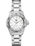 Tag Heuer Aquaracer Professional 200 Quartz White Dial Silver Steel Strap Watch for Women - WBP1411.BA0622