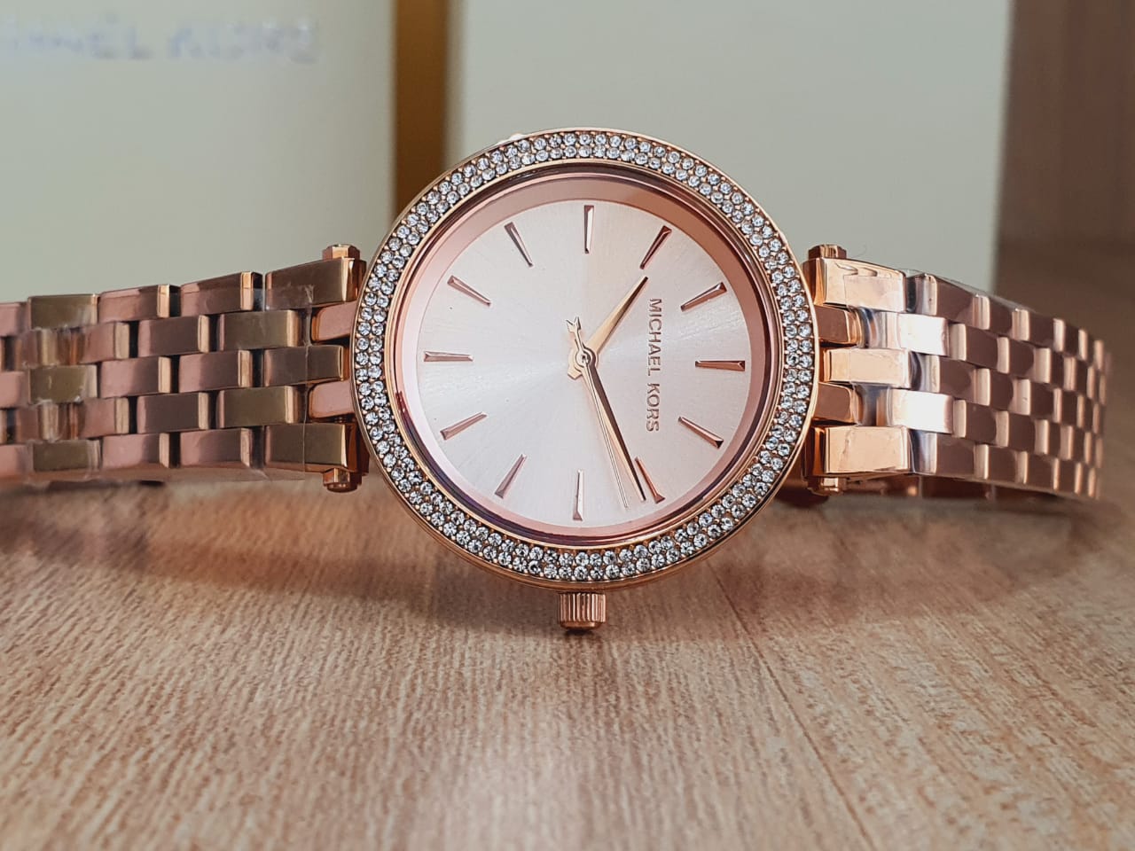 Michael Kors Darci Rose Gold Steel Strap Watch for Women - MK3431