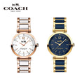 Coach Sport White Dial Two Tone Steel Strap Watch for Women - 14502463