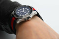 Gucci Dive Quartz Black Dial Two Tone Nylon Strap Watch For Men - YA136210