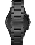 Marc Jacobs Rock Chronograph Limited Edition Anthracite Dial Black Stainless Steel Strap Watch for Women - MBM5025