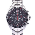 Tag Heuer Senna Chronograph Special Edition Black Dial Silver Steel Strap Watch for Men - CAZ1015.BA0883