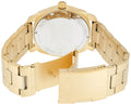 Fossil Machine Gold Dial Gold Steel Strap Watch for Men - FS5264