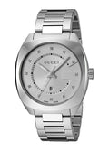 Gucci GG2570 Quartz Diamonds Silver Dial Silver Steel Strap Watch For Women - YA142403