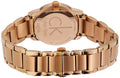 Calvin Klein City Mother of Pearl White Dial Rose Gold Steel Strap Watch for Women - K2G23646