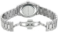 Marc Jacobs Tether Transparent Silver Dial Stainless Steel Strap Watch for Women - MBM3412